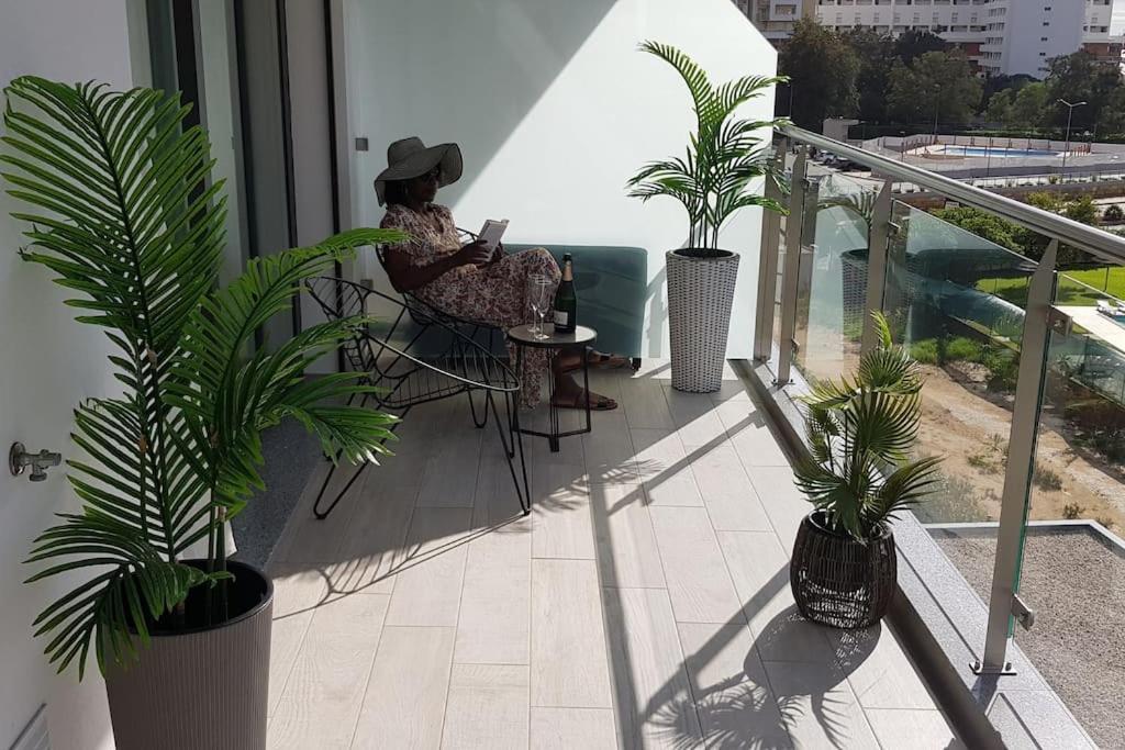 Charming Apartment Monte Residence On Top Floor. Portimao Exterior photo